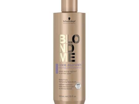 Schwarzkopf Professional Blondme Cool Blondes Neutralizing Shampoo 300ml For Discount