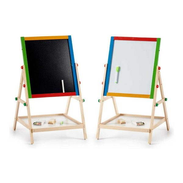 2 in 1 Board Wood Easel (31 x 54,3 x 36,5 cm) Sale