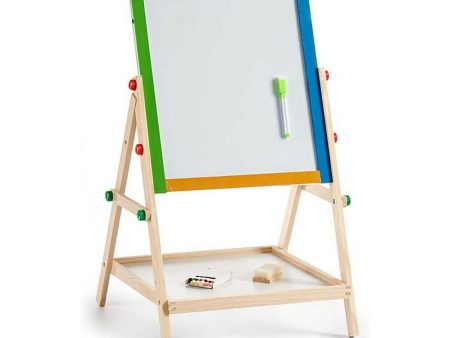 2 in 1 Board Wood Easel (31 x 54,3 x 36,5 cm) Sale