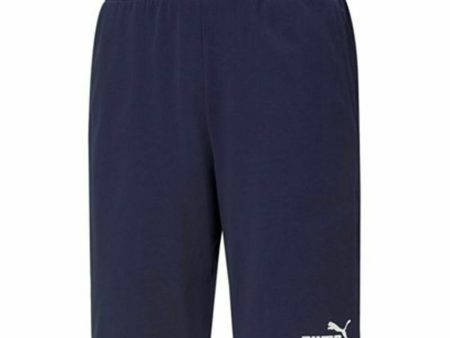 Men s Sports Shorts Puma Navy Blue XL For Cheap