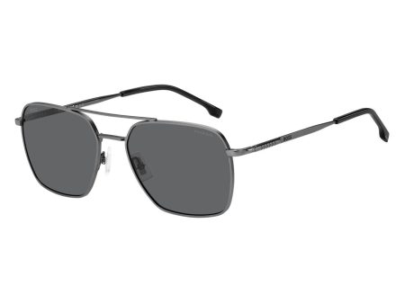 Men s Sunglasses Hugo Boss BOSS-1414-S-R80F7M9 ø 57 mm Discount