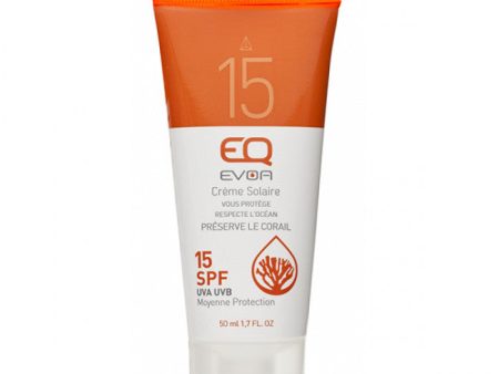 EQ EVOA - Βιολογικό Αντηλιακό για Πρόσωπο & Σώμα SPF15 50ml Hot on Sale