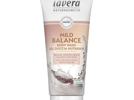 Lavera Mild Balance Body Wash with Organic Coconut Milk & Chia Seeds 200ml Hot on Sale