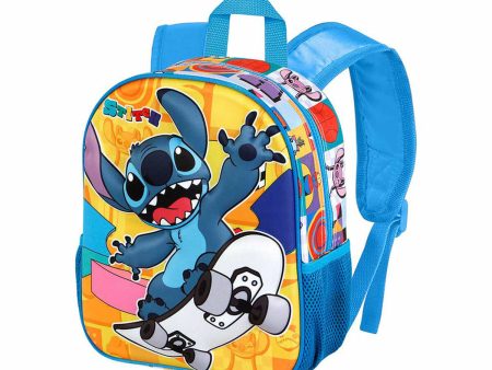 3D School Bag Lilo & Stitch Karactermania Blue 26 x 11 x 31 cm Online Sale