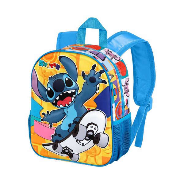 3D School Bag Lilo & Stitch Karactermania Blue 26 x 11 x 31 cm Online Sale