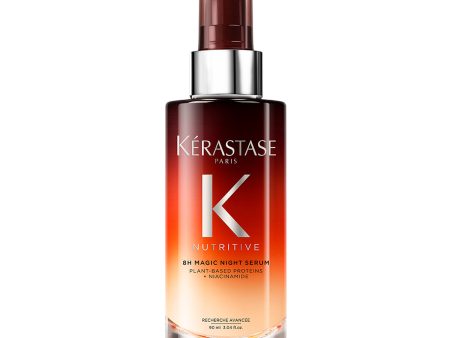 Kerastase Nutritive 8H Magic Night Serum Ορός Νυκτός για Εντατική Θρέψη & Αναζωογόνηση των Ξηρών Μαλλιών 90ml Online now