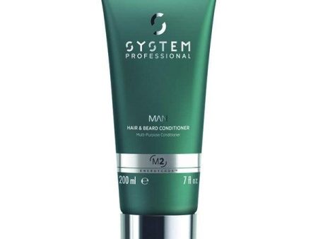 System Professional Man Hair Beard Conditioner (M2) 200ml Fashion