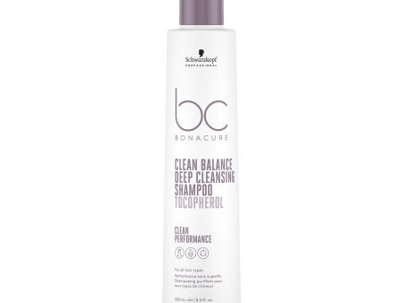 Schwarzkopf Professional BC Bonacure Clean Balance Deep Cleansing Shampoo 250ml Online Hot Sale