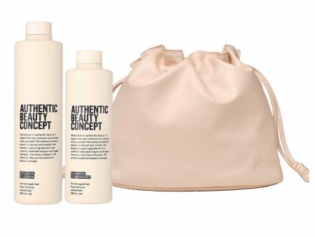 Authentic Beauty Concept Replenish Xmas Set (Shampoo 300ml, Conditioner 250ml) Online now