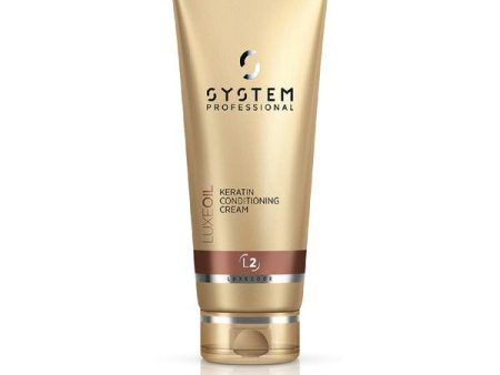 System Professional Fibra LuxeOil Keratin Conditioning Cream (L2) 200ml For Discount