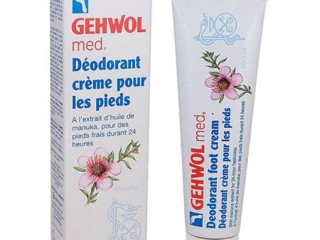 Gehwol Med Deodorant Foot Cream 75ml Hot on Sale