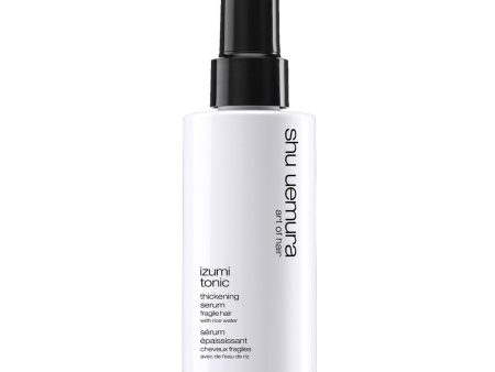 Shu Uemura Art of Hair Izumi Tonic Ορός Πύκνωσης Με Νερό Ρυζιού Για Εύθραυστα Μαλλιά 90ml Discount