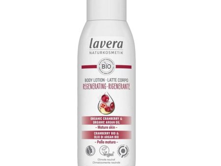 Lavera Regenerating Cranberry & Argan Oil Body Milk 200ml Online now