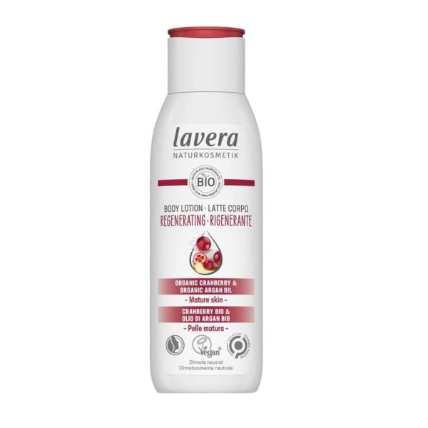 Lavera Regenerating Cranberry & Argan Oil Body Milk 200ml Online now