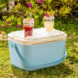 Portable Rigid Cooler Koolty InnovaGoods 20 L Turquoise Polyethylene polypropylene (Refurbished B) Sale