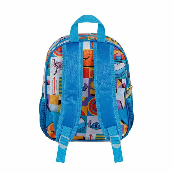 3D School Bag Lilo & Stitch Karactermania Blue 26 x 11 x 31 cm Online Sale