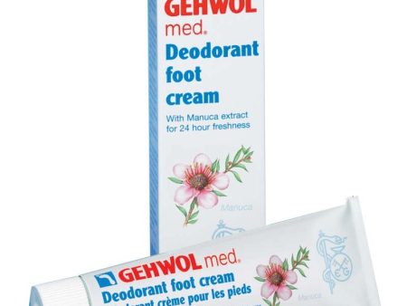 Gehwol Med Deodorant Foot Cream 125ml Supply