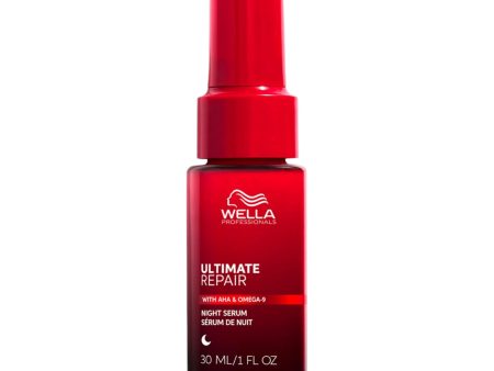 Wella Professionals Ultimate Repair Night Serum Ορός Νυκτός για Εντατική Επανόρθωση και Αναζωογόνηση των Μαλλιών 30ml on Sale