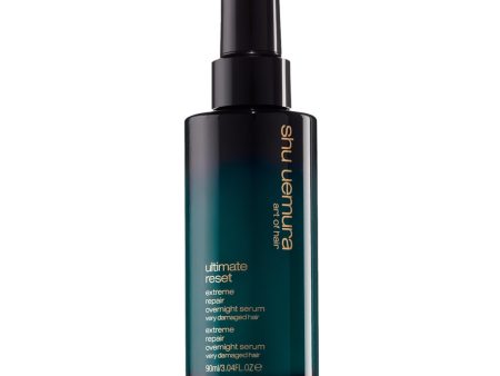 Shu Uemura Ultimate Reset Overnight Serum για Πολύ Ταλαιπωρημένα Μαλλιά 90ml Discount