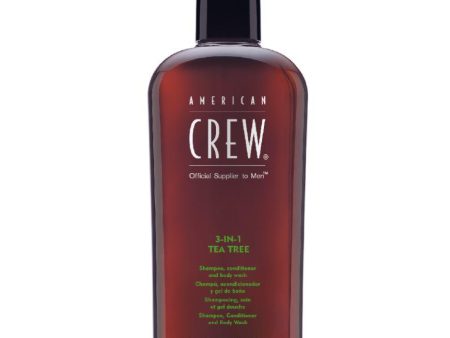 American Crew 3-in-1 Tea Tree 250ml Online now