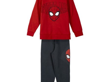 Children’s Tracksuit Spider-Man Red For Cheap