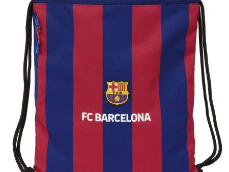 Backpack with Strings F.C. Barcelona 24 25 Maroon Navy Blue 35 x 40 x 1 cm For Sale