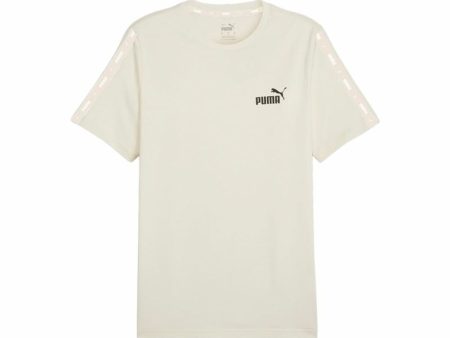 Men’s Short Sleeve T-Shirt Puma Essentials+ Tape For Cheap