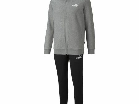 Tracksuit for Adults Puma Puma Clean Grey Men For Cheap