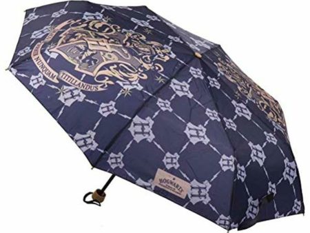 Foldable Umbrella Harry Potter Dark blue (Ø 97 cm) Hot on Sale