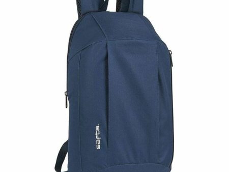 Casual Backpack Safta Navy Blue 22 x 39 x 10 cm Mini Supply