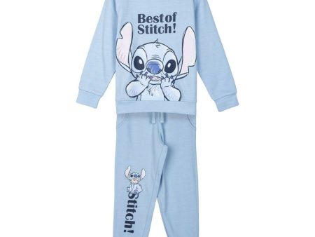 Children’s Tracksuit Stitch Light Blue Online Sale