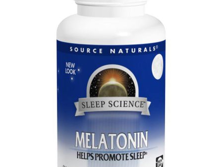 SOURCE NATURALS - Sleep Science Melatonin 3 mg - 120 Time Release Tablets For Discount