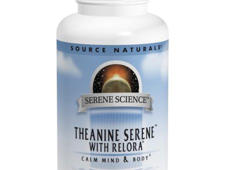 SOURCE NATURALS - Serene Science Theanine Serene with Relora - 120 Tablets Online Hot Sale