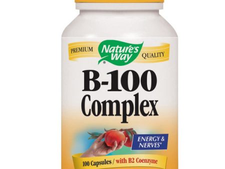 NATURES WAY - Vitamin B-100 Complex - 100 Capsules For Discount