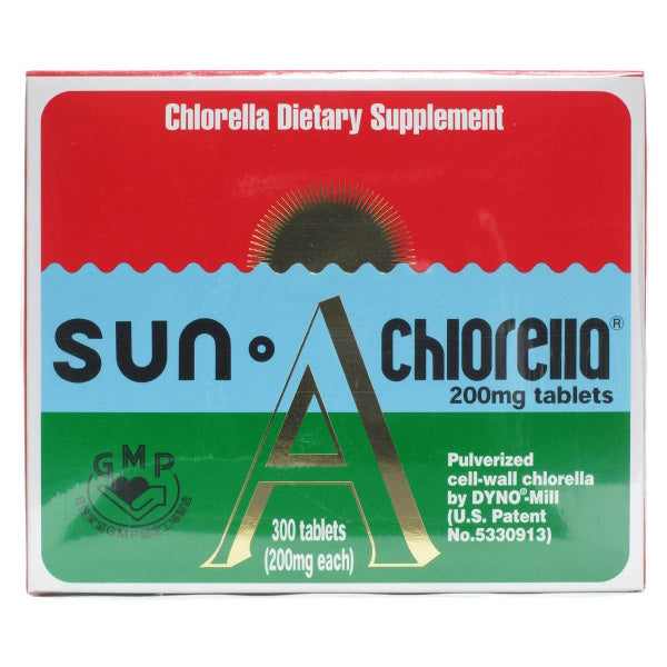 SUN CLORELLA - Dietary Chlorella Supplemen A 200 mg  - 300 Tablets Online now