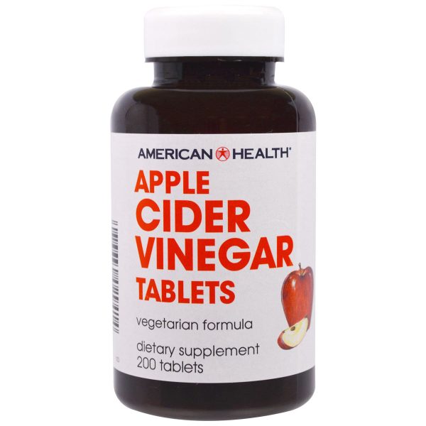 AMERICAN HEALTH - Apple Cider Vinegar - 200 Tablets For Cheap