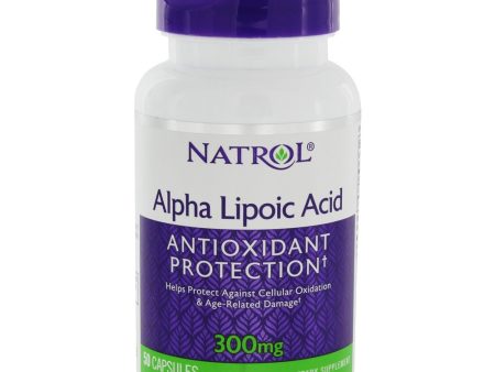 NATROL - Alpha Lipoic Acid 300 mg - 50 Capsules Online Sale