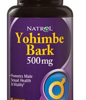 NATROL - Yohimbe Bark 500 mg - 90 Capsules Discount