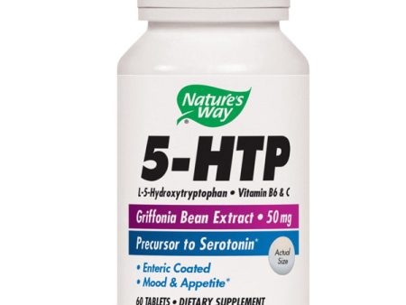 NATURES WAY - 5-HTP 50 mg - 60 Tablets Sale